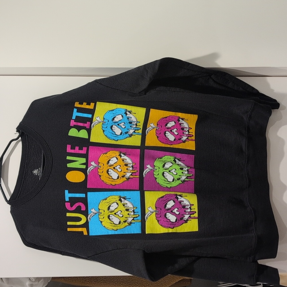 Disney Evil Queen Disney Parks Poison Apple Sweatshirt Just One Bite